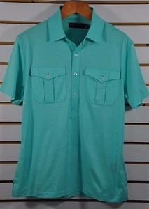 NWT Men's Ralph Lauren Black Label, Cotton Jersey Polo. Size M. $275 Italy Made - Picture 1 of 8