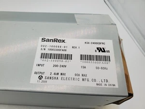 Sanrex SANSHA Christie Roadster projecor ballast 2.4kW 90A, 002-100098-01 – NEW - Afbeelding 1 van 6