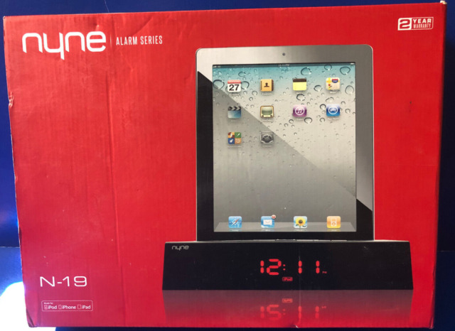 NEW】NYNE NH-5000 30-PIN BLUETOOTH HOME AUDIO iPAD/iPHONE/iPOD SPEAKER DOCK