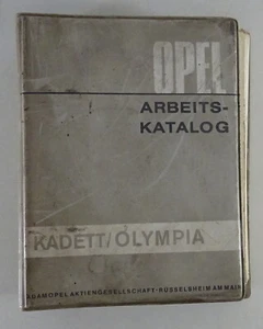 Werkstatthandbuch Richtzeiten Opel Kadett B / Olympia A Stand 08/1967 - Bild 1 von 4