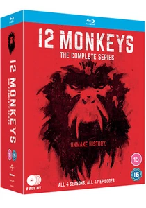 12 Monkeys The Complete Series Blu-ray Box Set New Sealed Official UK - Foto 1 di 1