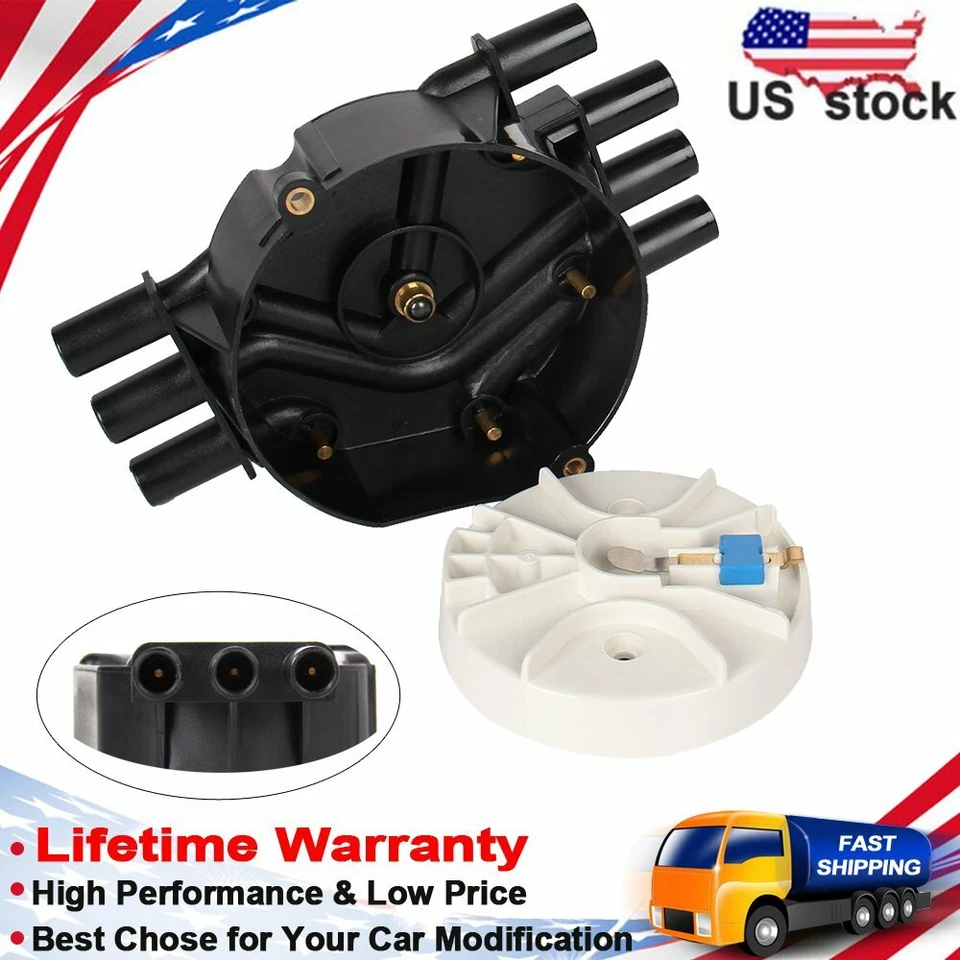 Distributor Cap and Rotor Kit for Silverado S10 GMC 4.3l V6 Vortec Dr475 Dr331