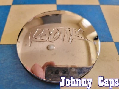 Ruedas KAOTIK # 1000-44. Tapa central cromada rueda personalizada [60] (CANTIDAD. 1) Foto 1 de 4