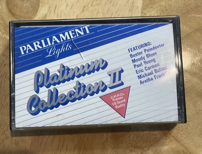Parliament Lights Platinum Collection 2 Cassette Tape 1990 Foto 1 de 2