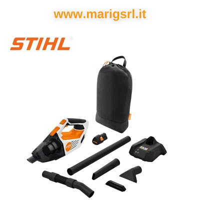 Aspiratore STIHL SEA 20 con 1 batteria AS2 con accessori e caricabatteria AL 1 - Image 1 of 4