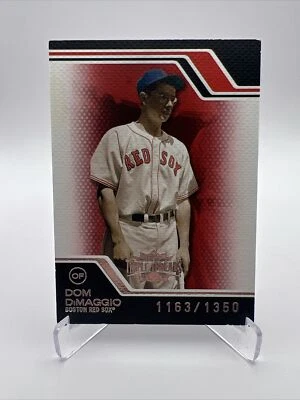 2008 Topps Triple Threads /1350 Dom DiMaggio #91 - Image 1 of 3