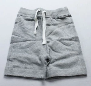 Hanna Andersson Boys French Terry Midi Shorts AP2 Heather Grey Size:18-24 Months - Picture 1 of 3