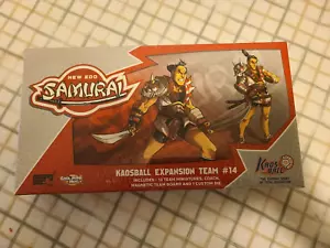 Khaosball Expansion Team 14 New Edo Samurai Sealed - Picture 1 of 2