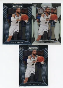 3 Card Lot 2019-20 PANINI PRIZM DRAFT PICKS CODY MARTIN RC - Picture 1 of 1