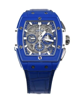 Hublot Spirit Of Big Bang Blue Ceramic Watch 641.EX.5129.LR - Image 1 of 4