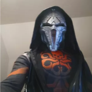 New Sith Acolyte Resin Mask Full Head Helmet Costume Cosplay Props - Picture 1 of 17