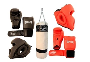 Confezione Last Punch Boxing Nuovo 1 Paio Copricapo 2 Paia Guanti e Sacchetto S - Foto 1 di 1