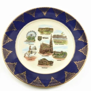 Vintage Gloria Fine Porcelain Bavaria Sammelteller Austria Wien - Bild 1 von 9