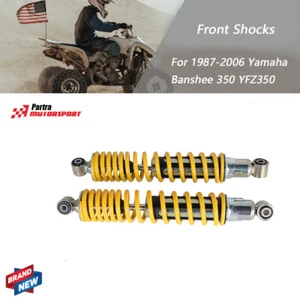 New Springs Yellow 2x Front Shocks For 1987-2006 Yamaha Banshee 350 YFZ350 ATV - Bild 1 von 10