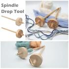 Drop Spindle Whorl Yarn Spin Hand Carved Wooden Tool Accessories GXaud F9G5