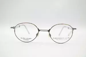 Vintage Neostyle College 116 028 Copper Gold Gray Oval Glasses Frame NOS - Picture 1 of 6