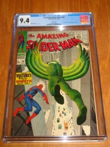 SPIDERMAN AMAZING #48 CGC 9.4 OFF WHITE TO WHITE PAGES MAY 1967 (SA) - Picture 1 of 2