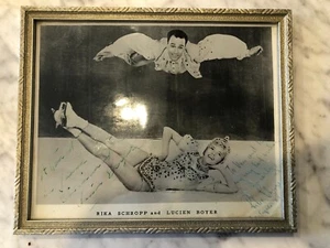 Imagen autografiada de Rika Schropp y Lucien Boyer - recuerdos coleccionables raros - Imagen 1 de 7