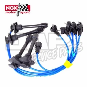 NGK Blue Ignition Leads fits Toyota Starlet GT Turbo EP82 Glanza V Turbo EP91 - Picture 1 of 1