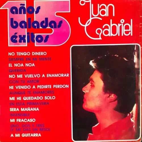 Juan Gabriel ‎– 15 Anos Baladas Exitos 2 x LP NEW LATIN VINYL RECORD not target - Image 1 of 1