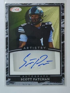 2022 Sage Collectibles Artistry #A-SP Scott Patchan Auto - Picture 1 of 2
