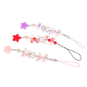 Lily Of The Valley Star Phone Lanyard Fashion Sweet Mobile Phone Chain Keychain