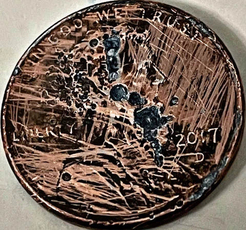 2007 D Lincoln memorial penny Cent Multiple,Errors rare messed up collectible 1c Cover