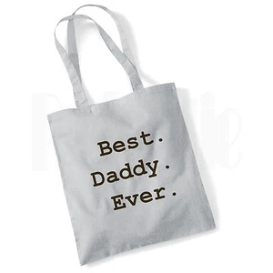 Baby Changing Nappy Tote Bag For Daddy- 'Best.Daddy.Ever.' - GIFT FOR NEW DAD - Picture 1 of 8