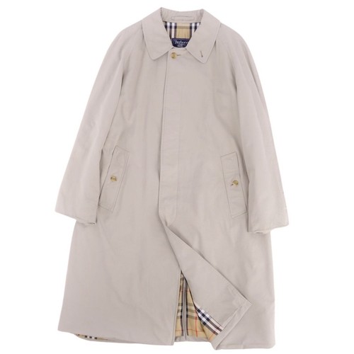 Cappotto Burberry Vintage Burberrys Stencolor Balmacan Back Check Usato0