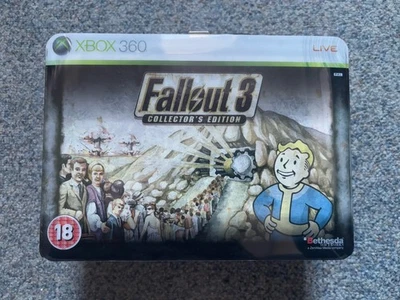 Fallout 3 Collector's Edition Xbox 360 PAL Complete Genuine Bubblehead Game - Image 1 of 4