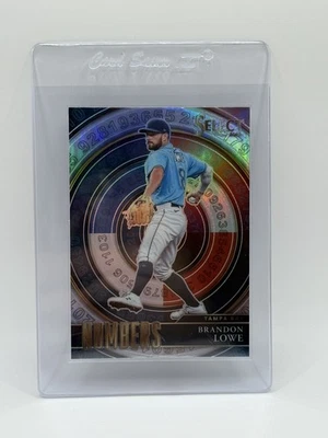 2022 Panini Select Select Numbers Holo Brandon Lowe #SN11 Tampa Bay Rays - Image 1 of 2
