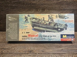 NEW SEALED 1957 Monogram US Army Weasel M-29C Amphibious PM24-98 - Picture 1 of 3