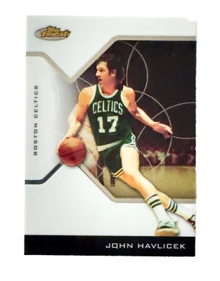 John Havlicek 2005 Finest parallel numbered /400, NMMT, Boston Celtics - Image 1 of 2