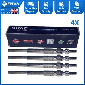 4X Heater Glow Plugs For Ford Galaxy Mondeo IV S-Max Mitsubishi Outlander 2.2 D - Picture 1 of 8