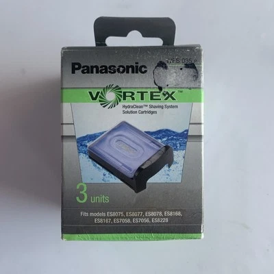 Panasonic Vortex HydraClean система бритья решение 3 картриджи новый! Запечатанный  - Изображение 1 из 2