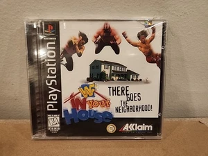 WWF WWE In Your House US PS1 Playstation Nuevo Precintado - Estuche Joya Grieta - Imagen 1 de 7