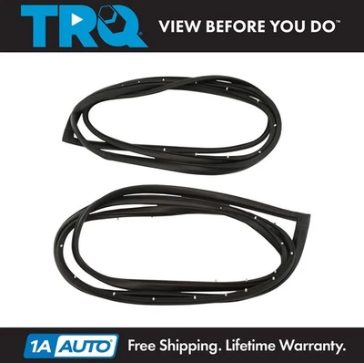TRQ Door Weatherstrip Seal Fits Buick Chevrolet Oldsmobile - Image 1 of 4