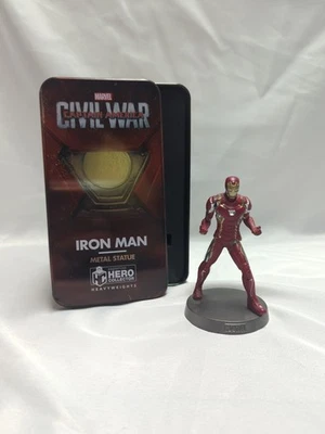 Eaglemoss Marvel Heavyweights Iron Man Metal Statue With Tin  - Image 1 of 4