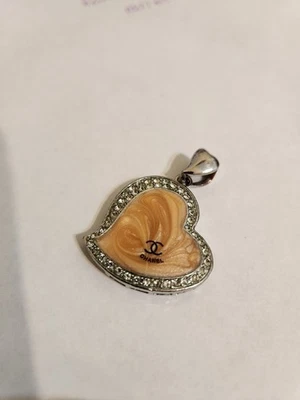 Chanel Corazón Pandant, Collar - Gema Foto 1 de 4