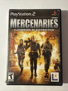 Mercenaries - Playground of Destruction (PlayStation 2 PS2) - US Version - Picture 1 of 6
