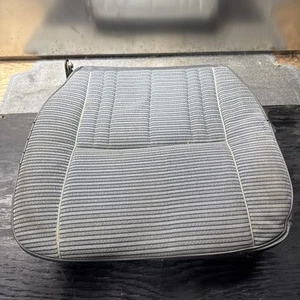 OEM 1981-1991 Toyota Land Cruiser FJ60 FJ62 Front Left Bucket Seat Bottom Grey - Picture 1 of 24