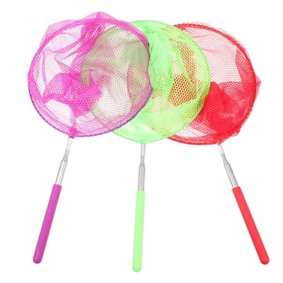 3 Pcs Bird Catching Net Fish Nets for Kids Telescopic Butterfly - Image 1 of 4