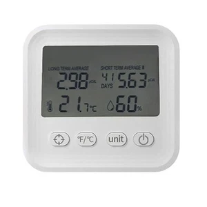 Mini Radon Air Quality Monitor Multifunctional Temperature Sensor Indoor - Picture 1 of 7