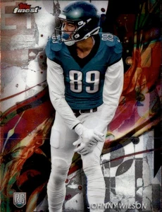 Topps Finest Johnny Wilson Philadelphia Eagles #97 (RC) 2024 - Imagen 1 de 2