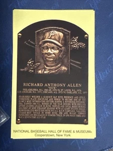 Dick Allen Hof Plaque Postcard 2025 - Picture 1 of 2