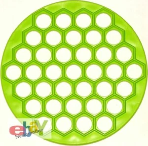 Light Green Plastic Ravioli Pelmeni Pelmennica mold best Kitchen Gadget High Qua - Picture 1 of 3