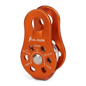 Professional Fixed Pulley Cable Trolley Pulley with Ball Bearing Climbing D9N3 - Picture 1 of 10