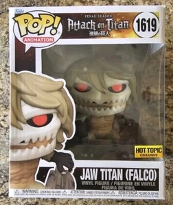 Funko Pop! Attack on Titan Jaw Titan (Falco) 1619 Hot Topic exclusivo - Imagen 1 de 2