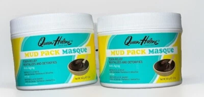 2 X Queen Helene Mud Pack Masque Facial Clay Mask Cleanser Skin Treatment 12oz - Image 1 of 4