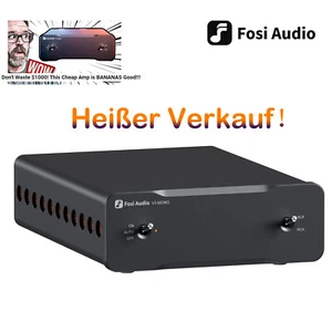Amplificador de potencia mono Fosi Audio V3 PFFB TPA3255 clase D amplificador 240W 2.0 - Imagen 1 de 20